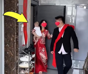 Ngỡ ngàng phát hiện cô dâu có con riêng, chú rể cởi áo hủy hôn ngay trong đám cưới