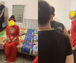 Giữa ngày cưới, cô dâu nắm chặt tay người đàn ông lạ măt, rồi 'thẳng tưng' tuyên bố bào thai không phải của chú rể