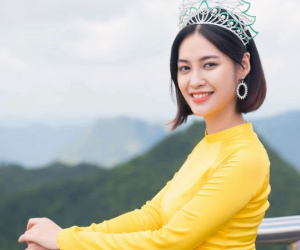 Nông Thúy Hằng đáp trả khi bị chê hoa hậu ao làng: 'Phép vua thua lệ làng'