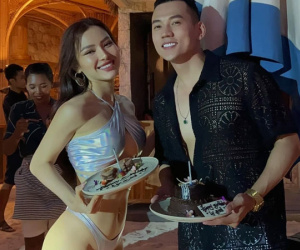 Netizen ngán ngẩm trước hình ảnh Phương Trinh Jolie diện bikini dự tiệc sinh nhật của chồng