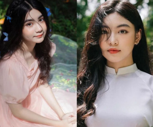 Lọ Lem - Hạt Dẻ: Hai ái nữ nhà MC Quyền Linh vừa xinh đẹp vừa học giỏi