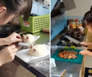 'Góc con nhà người ta': Bé gái 9 tuổi nấu ba bữa đặc sắc mỗi ngày cho gia đình suốt kỳ nghỉ hè