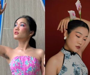 TikToker 3 triệu follower lột xác lạ lẫm sau cặp nách toàn lông