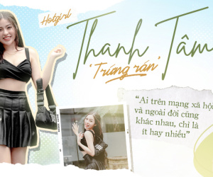 Hotgirl 'trứng rán' Thanh Tâm: 'Ai trên mạng xã hội và ngoài đời cũng khác nhau, chỉ là ít hay nhiều'