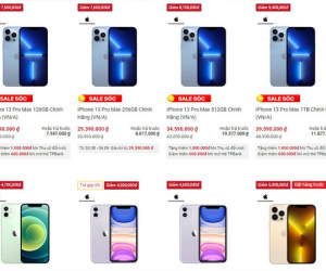 iPhone đồng loạt giảm giá, gần 10 triệu đồng, sâu nhất từ trước đến nay