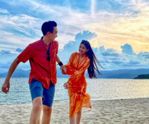 Bạn trai Hoa hậu Lê Âu Ngân Anh chia sẻ loạt ảnh hạnh phúc trước ngày đám cưới