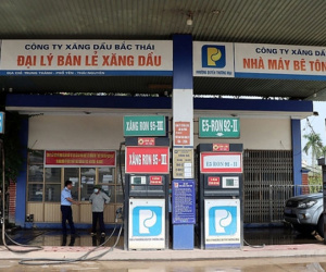 Giám sát hàng loạt cửa hàng xăng dầu ở Hà Nội, Vĩnh Phúc, Thái Nguyên