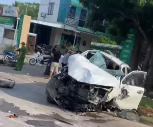 Ôtô phóng như tên bắn tông 2 vợ chồng tử vong, 5 người khác bị thương: Chạy quá tốc độ, bất chấp hiệu lệnh của CSGT