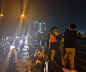 Hà Nội: Sau tiếng hét lớn, đôi nam nữ nhảy cầu Long Biên mất tích