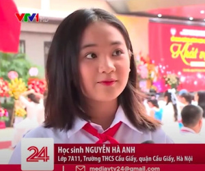 Nữ sinh khiến CĐM đốn tim khi xuất hiện trên sóng truyền hình, soi 'info' hóa ra là gương mặt thân quen