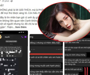 Phương Oanh bất ngờ tung hàng loạt tin nhắn tố vợ Shark Bình giả tạo, đang cố tình đu bám, lợi dụng tên tuổi cô để tạo dựng hình ảnh