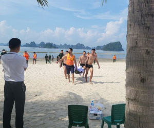 Cô gái trẻ tử vong ở bãi tắm Hòn Gai, nghi do rơi khỏi mô tô nước giữa đêm