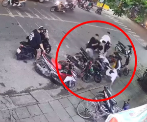'Va' phải ánh mắt của nhóm thanh niên đi chơi Trung Thu, hai thanh niên đi SH bị 'no' đòn vì bị nghi 'nhìn đểu'