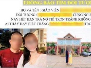 Giáo viên, công an khốn khổ vì bỗng dưng bị đòi nợ
