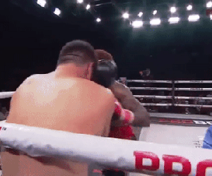 Võ sĩ lỡ tay đấm vào mặt trọng tài và cái kết bị knock-out 30 giây sau