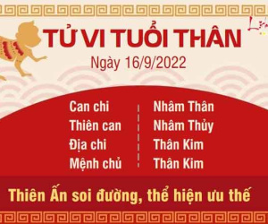 Tử vi thứ 6 ngày 16/09/2022 của 12 con giáp: Hợi công việc bế tắc, Mùi được người thân giúp đỡ