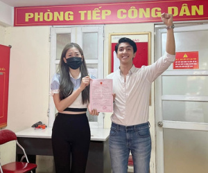 Bình An - Phương Nga khoe giấy đăng ký kết hôn trước thềm đám cưới
