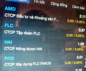 Nhà đầu tư lại 'đau tim' khi có thêm 3 cổ phiếu họ FLC vào diện cảnh báo