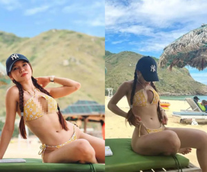 Đặng Văn Lâm và bạn gái du lịch, vóc dáng nữ HLV gym 'khét lẹt'