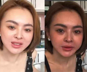 Đang livestream thì Trang Nemo 'lỡ tay' tắt filter, để lộ làn da thật khiến dân tình ngã ngửa