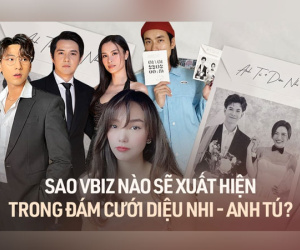 Dàn nghệ sĩ đình đám sẽ đổ bộ đám cưới của Diệu Nhi và Anh Tú