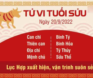 Tử vi thứ 3 ngày 20/09/2022 của 12 con giáp: Ngọ gặp hung, Thân thăng tiến