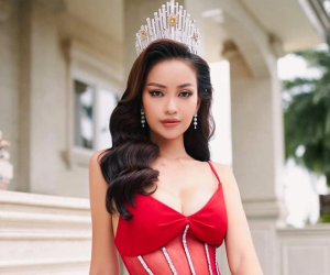 Ngọc Châu thi Miss Universe tại Mỹ