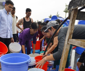 Vì sao Nhà máy Nước sạch Sông Đà ngừng cấp nước?