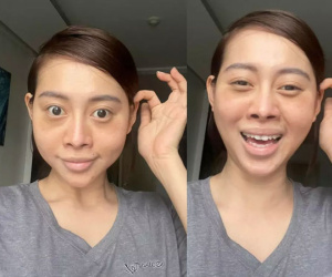 Việt Phương Thoa lộ mặt mộc, ngã ngửa nhan sắc thật hot Tiktok