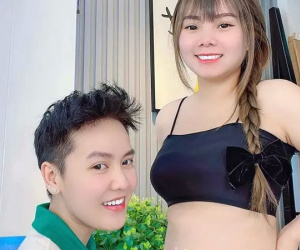 Cặp đôi nổi tiếng giới LGBT khoe ảnh hạnh phúc khi sắp có con