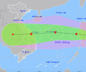 Bão Noru đang giật cấp 17, hướng vào Thừa Thiên Huế - Quảng Ngãi