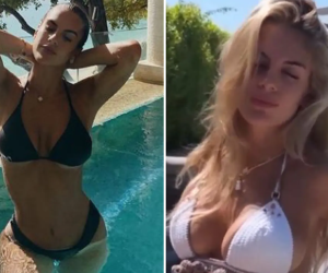Con gái Pep Guardiola 'đốt mắt' cánh mày râu trong bộ bikini nhỏ xíu