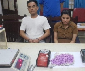 Lao xe vào công an hòng thoát thân, ‘trùm’ ma túy vẫn bị bắt tại trận