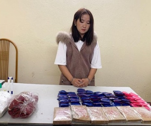 'Nữ quái' bị bắt cùng 6 bánh heroin cùng hàng ngàn viên ma túy