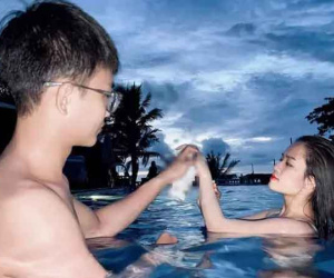 Vợ Anh Tú phản ứng căng khi bị chê 'xấu, lùn' trong đám cưới