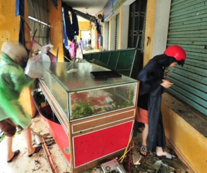 Vụ lốc cuốn bay tủ vàng lên không trung: Xác định số vàng bị mất