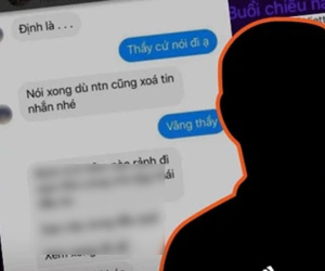 Xôn xao đoạn tin nhắn 'dung tục' lan truyền trên mạng xã hội liên quan đến một thầy giáo và nữ sinh