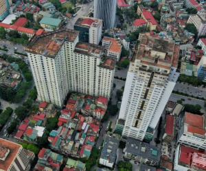 Cận cảnh những chung cư ở Hà Nội vi phạm phòng cháy, vừa bị đình chỉ hoạt động