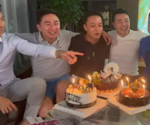 Hồng Đăng sinh nhật linh đình, ná thở chiếc bánh 'chị Đăng xinh'
