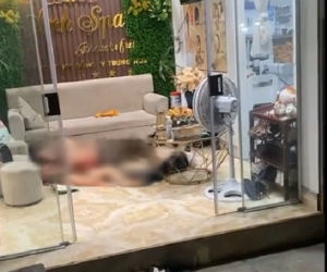 Mâu thuẫn, nam thanh niên đâm chết bạn gái rồi tự tử tại tiệm spa