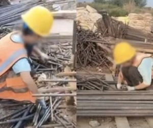 Con trai lười biếng không chịu học hành, bố xách ngay ra công trường cho lao động và cái kết 'sợ đến già'