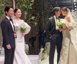 Đám cưới Nam Goong Min: Cô dâu đẹp đỉnh cao, vợ chồng Park Shin Hye và Han So Hee đổ bộ