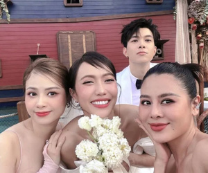 Quẩy cực sung trong đám cưới Diệu Nhi - Anh Tú, Nam Thư than trời khi gặp sự cố 'dở khóc, dở cười'