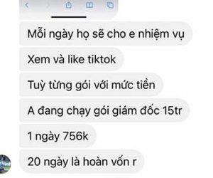 Cô gái mất 837 triệu đồng sau khi like video TikTok kiếm tiền: Phương thức lừa đảo mới cần cảnh giác