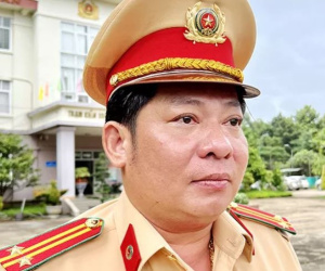 Điều trạm trưởng trạm Cảnh sát giao thông Suối Tre về Phòng Cảnh sát cơ động