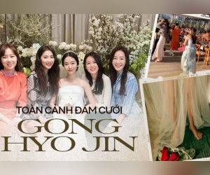 Đám cưới của Gong Hyo Jin: Cô dâu hé lộ váy cưới độc lạ, dàn sao Hàn sang New York dự