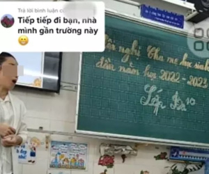 Phụ huynh đăng clip 'khó khăn đừng theo lớp này' bị tạt sơn khắp nhà