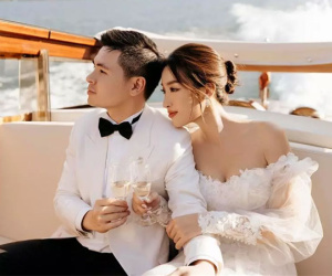 Cuộc sống sang giàu, du hí khắp nơi của nhà chồng hoa hậu Đỗ Mỹ Linh