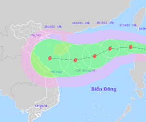 Bão Nesat hướng vào Biển Đông, diễn biến khó lường