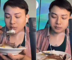 Hoài Lâm bật khóc trên livestream sau khi bị chê phát tướng